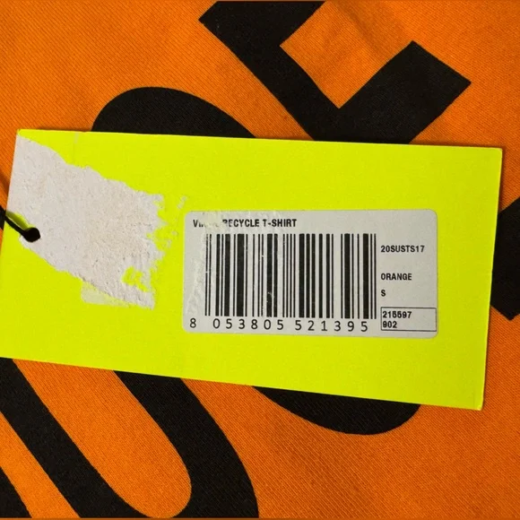 United Standard Reduce Re-Use Recycle Orange Graphic Tee - Picture 4 of 8